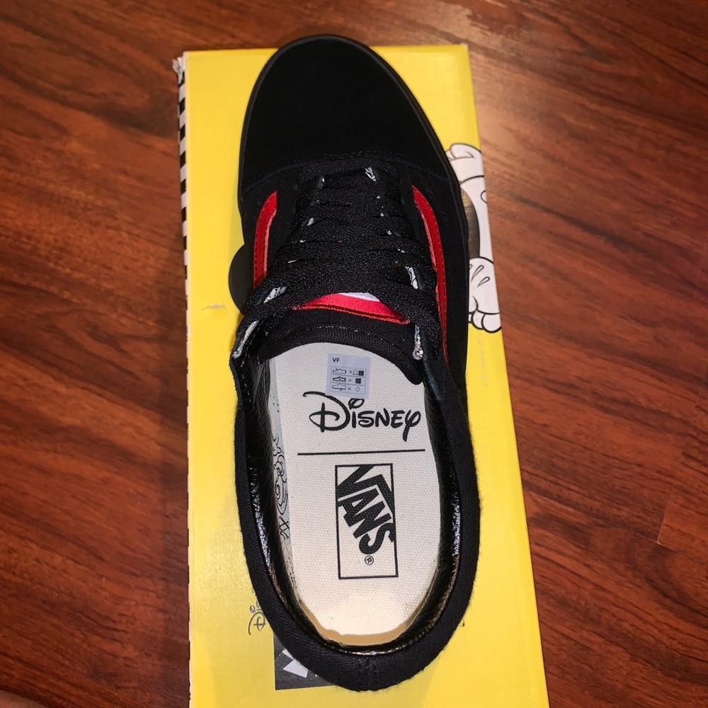 Vans Old Skool Disney Mickey Mouse Club Black 9.0 Mens 10.5 Womens - Picture 4 of 9
